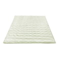 thumbnail image 2 of Mattress Protector Quilted Cotton Pad | No Slipping Washable Mattress Topper | Thin Breathable Bed Cover for Dormitory Student Bed | Protective Pad for Mattress, 2 of 6