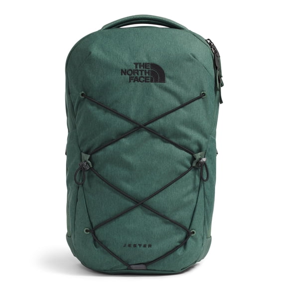 THE NORTH FACE Sac à Dos pour Ordinateur Portable de Tous les Jours Jester, Vert Canard Gris Chiné Foncé/noir TNF, Taille Unique