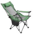 thumbnail image 4 of Fauteuil Inclinable de Camping Chaise Longue de Camping, Chaise Pliante de Randonnée avec Appuie-Tête, Repose-Pieds et Sac de Rangement pour Camping en Plein Air, BBQ, Grande Capacité de Poids, 4 of 9