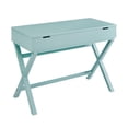 thumbnail image 1 of Posey Lift-Top Desk in Turquoise, 1 of 8