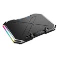 thumbnail image 4 of RENACLIPY Tablette de Refroidissement pour Ordinateur Portable avec Ventilateur DEL RVB, Silencieuse, Alimentée par USB, Support Ajustable pour Utilisation sur Ordinateur, 4 of 7