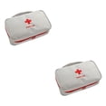 thumbnail image 4 of jesticaly Emergency Storage Bags Hiking Pills Cotton Swab Organizer Cases Carrying Case Grey 2Set, 4 of 6