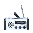 thumbnail image 2 of Sentmoon Emergency Hand Crank Radio Solar Powered Weather Radio Waterproof Outdoor Portable AM FM NOAA Radio with Flashlight USB Charging Power Bank SOS Alarm Survival Gear Camping Accessory, 2 of 5