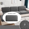 thumbnail image 2 of WUHUAKES Solid Color Sofa Cover Three-dimensional Lazy Sofa Back Cover, 2 of 3