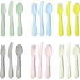 thumbnail image 4 of Ikea Kalas BPA Free Plastic Kids Tableware Set - Bowl, Plate, Cup and Cutlery - Pastel Colours, 4 of 5