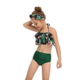 thumbnail image 3 of EYIIYE Maillot de Bain Maman et Moi, Bikini 2 Pcs Léopard/fleuri Familial, 3 of 8