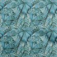 thumbnail image 1 of oneOone Rayon Teal Blue Fabric Tropical Fabric For Sewing Printed Craft Fabric By The Yard 56 Inch Wide, 1 of 5
