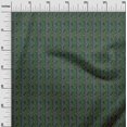 thumbnail image 2 of oneOone Cotton Poplin Fabric Leaves & Floral Block Decor Fabric Printed BTY 42 Inch Wide, 2 of 4