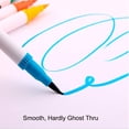 thumbnail image 5 of 36 Packs Dual Tip Colored Pens Brush and Fine Tip Pens Double Head Ended Colorful Drawing Pens Art Pens Felt Tip Coloring Writing Painting Lettering Markers (36 Assorted Colors), 5 of 5