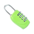 thumbnail image 2 of Hi,Fancy Office 4-digit Combination Lock Camping Business Trip Suitcase Luggage Locker Gate Door Resettable Padlock Security Accessories Green, 2 of 6