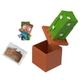 thumbnail image 1 of Minecraft-Mini-Mode-Bloom-Blocks-Action-Figure-with-Sand-Compound-Prickly-Steve, 1 of 5