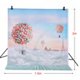 thumbnail image 2 of Andoer 1.5 * 2m Photography Background Backdrop Christmas Gift Star Pattern for Children Kids Baby Photo Studio Shooting, 2 of 7