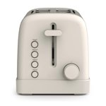 bella 2 Slice Toaster, 6 Setting Shade Control w Reheat, Cancel, Bagel & Defrost Buttons, Removable Crumb Tray, Anti Jam & Auto Shutoff, Auto Centering Guides & Cord Wrap, 900