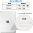 thumbnail image 1 of 2PCS Glass Screen Protector Tablet Case for IPad Air Pro 10th Generation 10.9 11 10.2 Inch 2022 I Pad 10 9 8 7 Gen Mini 6 Cover For ipad mini 1 2 3, 1 of 6