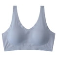 thumbnail image 3 of Seamless Comfort Bras for Solid Color T Shirt Wear with Smooth Back Design Everyday Support Everyday Back Smoothing Full Coverage Wireless bra, 3 of 6