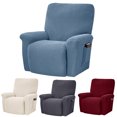 thumbnail image 1 of Separate Piece Stretch Recliner Slipcovers, Recliner Chair Cover, Recliner Cover Furniture Protector Elastic Bottom, Recliner Slipcover with Side Pocket, 1 of 4