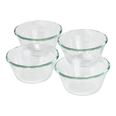 Coupes à crème anglaise en verre Pyrex® de 6 oz, paquet de 4