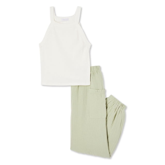 Btween Girls' Jogger 2-Piece Set