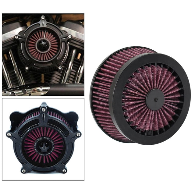 Composant de Filtre de Purificateur d'Air de Remplacement pour Softail 2016-2017 Rouge