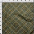 thumbnail image 1 of oneOone Georgette Viscose Fabric Tartan Check Print Fabric BTY 42 Inch Wide, 1 of 4