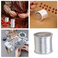 thumbnail image 1 of Elastic Stretch String Cord For Jewelry Making Bracelets And Beading Projects 80 Meter Roll Flexible Thread, 1 of 6