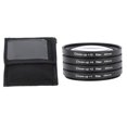 thumbnail image 2 of +1 +2 +4 +10  Macro Filter Set with Pouch  Filter Kit +1,+2,+4,+10 Macro Filter Accessory  Lens Filter Kit Set with Filter Pouch for Digital Camera Photo, 2 of 8