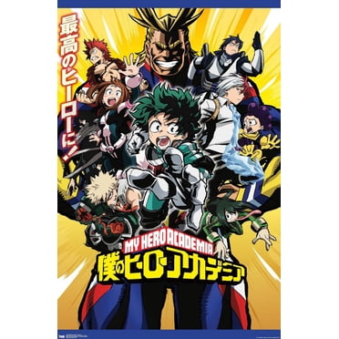 My Hero Academia - Key Art Wall Poster, 22.375" x 34"