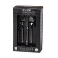 thumbnail image 2 of Oneida Brady Black Satin 20 Piece Flatware Set, 2 of 6