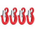 thumbnail image 2 of Eye Hoist Sling Hook, No Unhooking 4Pcs Anti Disengagement Slip Hook Safe  For Port Transportation For Construction Sites, 2 of 8