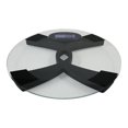 thumbnail image 2 of American Weigh Scales 396TBS Bi-Lingual Talking Bathroom Scale, White/Black, 2 of 4