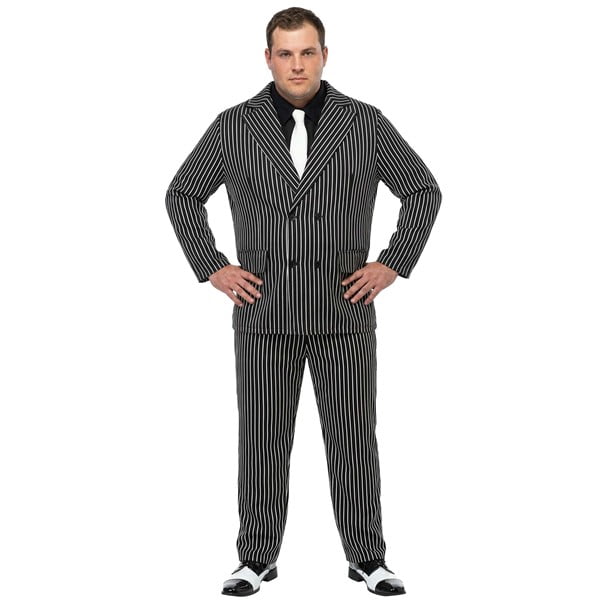 Gangster Costume Plus Size | Mobster Costume for Men