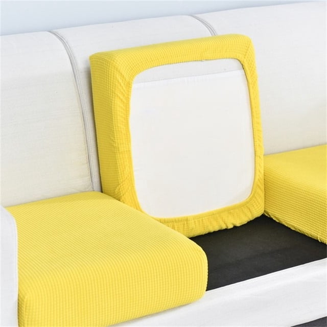 Agiferg Waterproof Cushion Sofa Seat Cover Tightly Wrapped Protection Plush Fiber Living Room