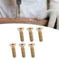 thumbnail image 4 of Flat Hex Screw 50Pcs Hex Socket Flat Head Screw, M3 Pure Copper Countersunk Head Industrial Hardware Tool for Home Decoration Woodworking, Rivet Nuts, 4 of 8
