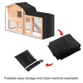 thumbnail image 2 of Dust and moisture proof pointed cage triangle pet box dust cover without cage, 2 of 7