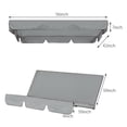 thumbnail image 2 of TIMIFIS Can Cover Kitchen Accessories Patio Swing Canopy Cover Set Swing Replacement Er + Swing Cushion Cover, 2 of 2