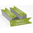 thumbnail image 2 of Inkdotpot Real Silver Foil Merry Christmas Tags Favor Hang Paper Tags 50 Pieces, 2 of 6