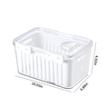 thumbnail image 3 of Save Big! Fridge Organizers, Food Storage Bins with Lids, Refrigerator Storage Containers for Fruits & Vegetables, Fresh Keeper for Kitchen Pantry Organization, 3 of 8