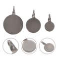 thumbnail image 2 of 3pcs Professional Stainless Steel Targets Shooting Training Targets (Dark Silver), 2 of 6