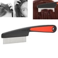 thumbnail image 2 of Fyydes Stainless Steel Fine Tooth Comb Lice Comb Professional Head Lice Nit Removal Hair Comb,Professional Lice Comb,Lice Nit Come, 2 of 8