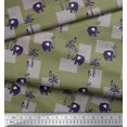 thumbnail image 3 of Soimoi Poly Georgette Fabric Bird,Coconut Tree & Elephant Kids Printed Fabric 1 Yard 52 Inch Wide, 3 of 3