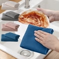 thumbnail image 1 of MTBLYS Kitchen Cleaning Cloth Microfiber Waffle Weave 30X30Cm Highly Absorbent Quick Drying Towel Furniture Car Wipe 1-Piece, 1 of 7
