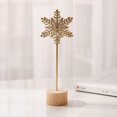 thumbnail image 1 of Desktop Decor Leaf Decor Metal Golden Leaf Ornaments And Base Modern Simple Gold Leaf Table Sculpture For Living Room Bedroom Bookshelf Desktop Decoratio, 1 of 4