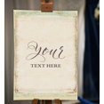 thumbnail image 2 of Darling Souvenir MADE WITH LOVE PersonalizedWelcomeBannerVintage Handmade Paper,Custom Text Poster Party CollectionWelcomeSignGreat For Wedding, Birthday, Engagement Party- 18x12, 2 of 5