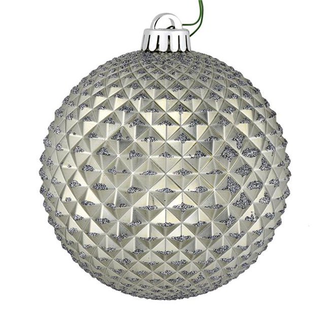 Vickerman N188487D Boule en Étain Pailleté 2.75 Po. 12 par Sac