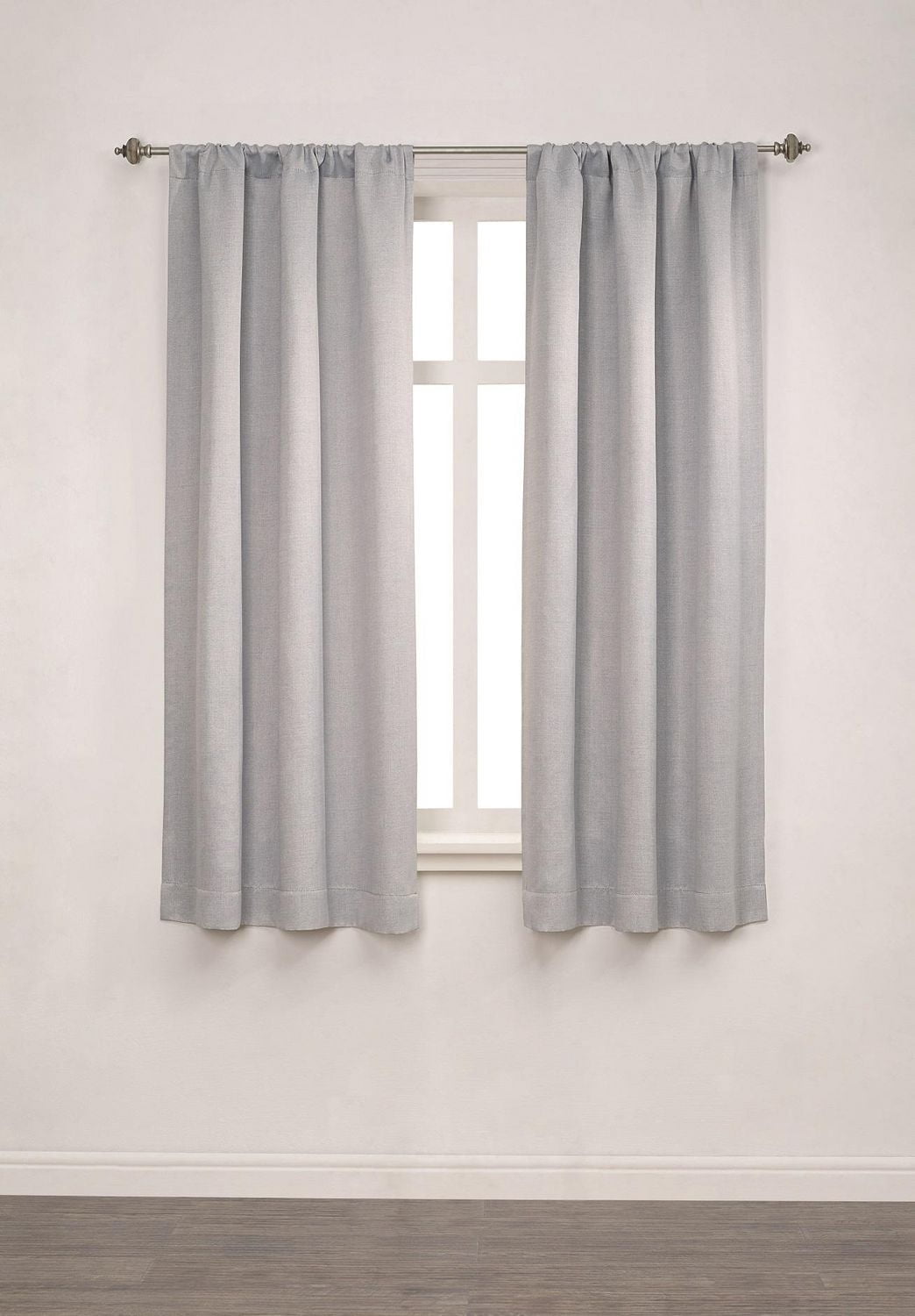 Paire de panneaux fenêtre occultants en chambray 63 po Mainstays