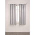thumbnail image 1 of Mainstays Chambray Blackout 63" Window Curtains Panel Pair, 1 of 3