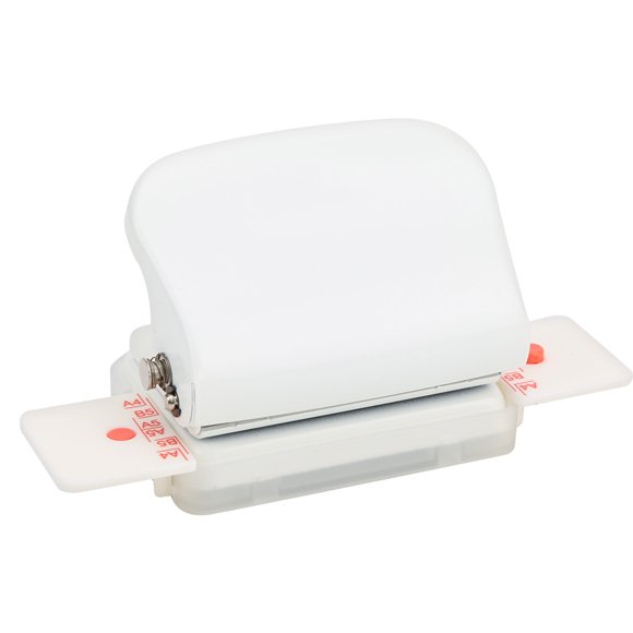 Outil Manuel, Poinçon à Papier Pratique pour B5 26 Trous pour Reliure Manuels à Feuilles Mobiles pour A5 20 Trous pour A4 30 Trous Blanc, Bleu Clair, Bleu Foncé