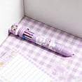 thumbnail image 4 of JZCHUNTOY 10 Color Retractable Ballpoint Pen 1 Pack, Cute Cartoon Multicolor Medium Point Pen, Smooth Writing Portable Multi Function Pen, Colored Pen for Note Taking Drawing Office Home Use, 4 of 7