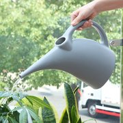 Plastic Watering Can Long Spout Watering Kettle for Indoor Outdoor Plants | Narrow Spout Garden Watering Can for Hard-To-Reach Areas | Household Plants Waterer with Comfort Handle for Home