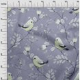 thumbnail image 3 of oneOone Rayon Grayish Purple Fabric Rooster Cock Craft Projects Decor Fabric Printed By The Yard 56 Inch Wide, 3 of 4
